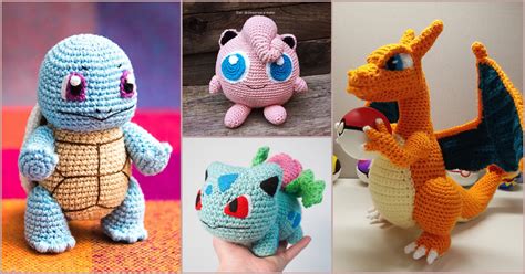 7 Free Pokemon Crochet Patterns