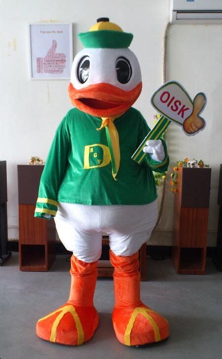 Oisk Custom Sport Team Oregon Ducks Mascot Costume Full Body Props ...