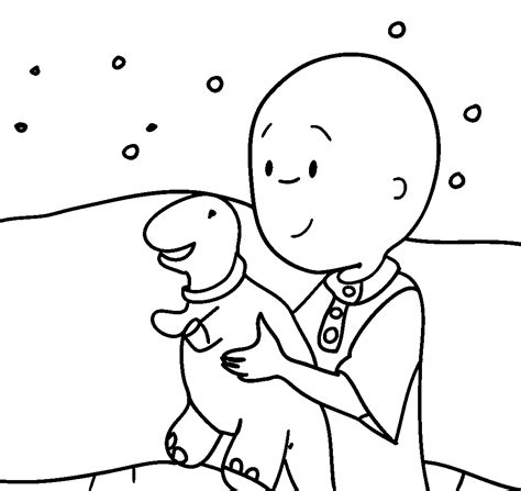 Caillou Coloring Pages Printable for Free Download