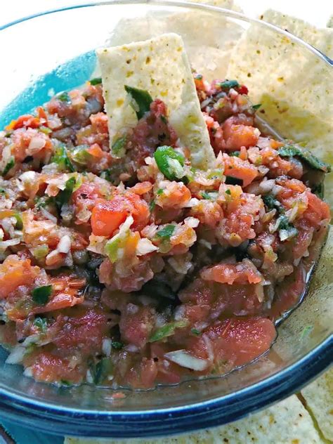 Low Sodium Chunky Salsa - Tasty, Healthy Heart Recipes