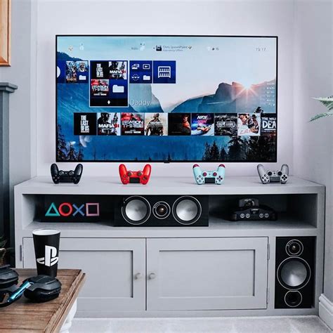 Best Gaming Entertainment Centers & TV Stand Setup Ideas | Gridfiti