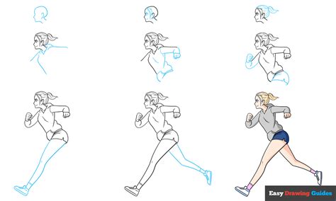 How To Draw A Running Man Easy Drawing Art | atelier-yuwa.ciao.jp