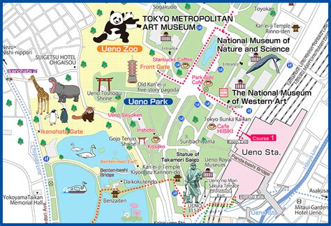 Ueno map, Tokyo, Japan - Living + Nomads – Travel tips, Guides, News ...