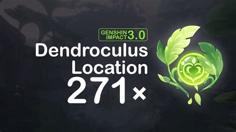 All 271 Dendroculus Location | Genshin Impact The ONE AND ONLY GUIDE ...