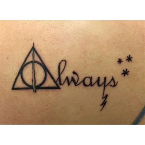 #tattoo #harrypotter - #PotterHead #HarryPotter #Tattoos | Always ...