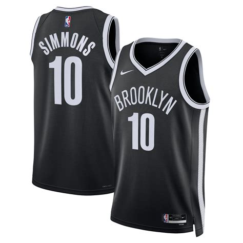 Brooklyn Nets Nike Icon Edition Swingman Jersey - Black - Ben Simmons ...