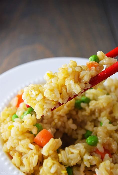 Hibachi-Style Fried Rice Recipe | Kitchen Swagger