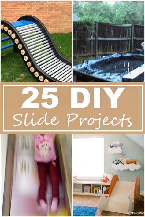 25 DIY Slide Projects For Backyard Playing - DIY Crafts