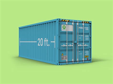 20 Foot Shipping Containers | Dimensions | ModuGo