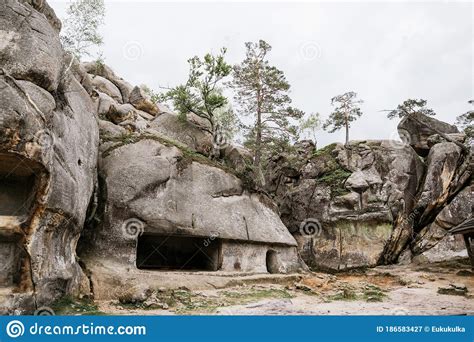 Old Cave City. Tourist Places of Eastern Europe Stock Image - Image of ...