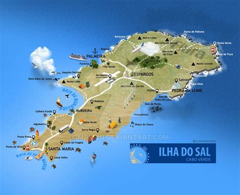 Sal 3D Map - 2015 | Trip planning, Verde island, Travel