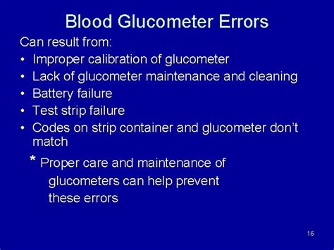 Blood Glucose Measuring in the PreHospital Setting 1