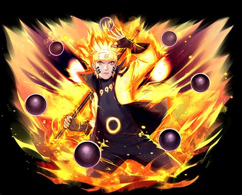 Download Naruto Sage Of Six Paths Endowed Fiery Power Wallpaper ...