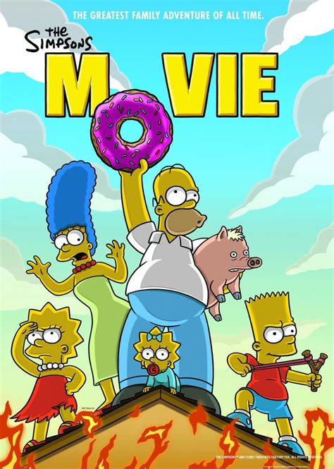 The simpsons, The simpsons movie, Animated movies