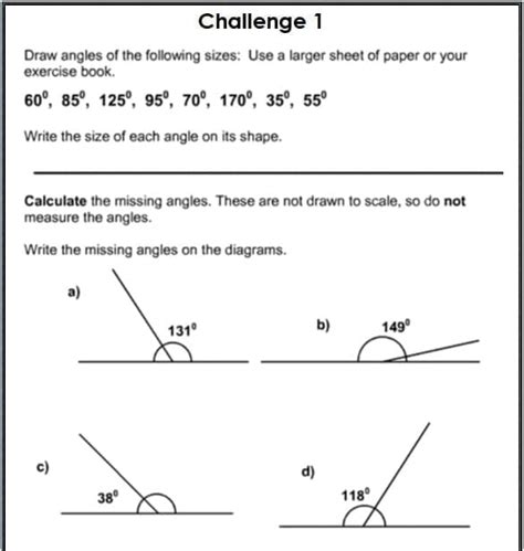 Acute Right Obtuse Straight Reflex Angles Worksheet SHOTWERK ...