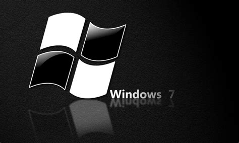 Windows 7 Wallpaper Black