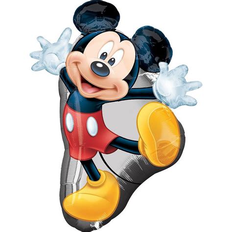 Giant Mickey Mouse Balloon Image #1 | Mickey mouse characters, Mickey ...