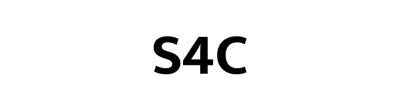 Fonts Logo » S4C Logo Font