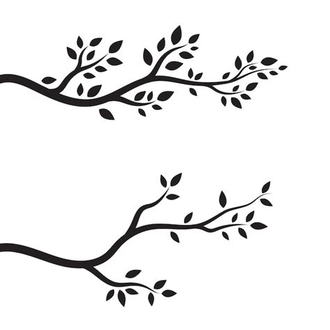 Premium Vector | Tree branch vector ilustration design