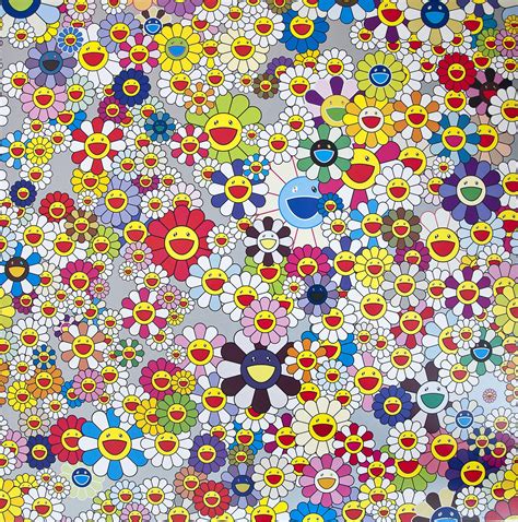 Takashi Murakami Wallpaper Black : Contemporary Art Wallpaper for Kids ...