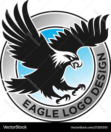 Eagle logo Royalty Free Vector Image - VectorStock