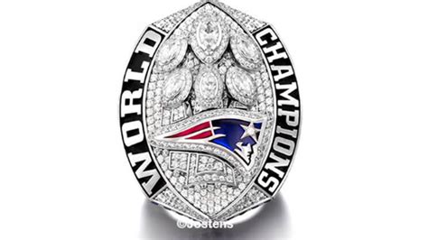 New England Patriots' Super Bowl LIII ring is the largest 'ever made ...