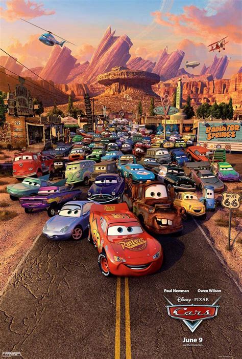 Cars Movie Poster