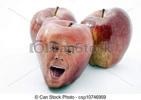 Screaming apple : wtfstockphotos