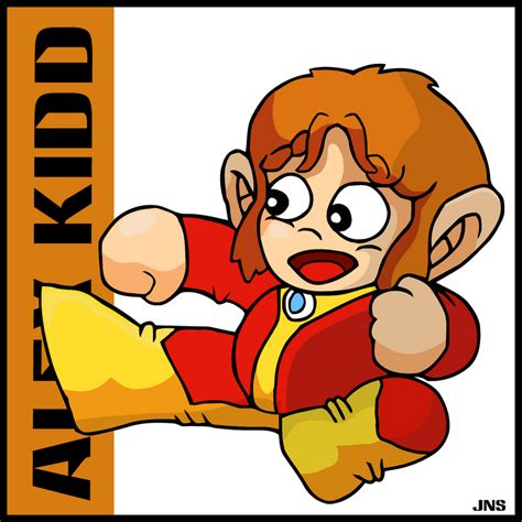 Alex kidd by Sauron88 on DeviantArt