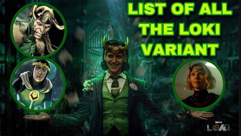 ‘LOKI’: LIST OF ALL THE LOKI VARIANTS IN THE LOKI SERIES. | by Comic ...