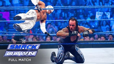 FULL MATCH - Undertaker vs. Rey Mysterio: SmackDown, May 28, 2010 - YouTube