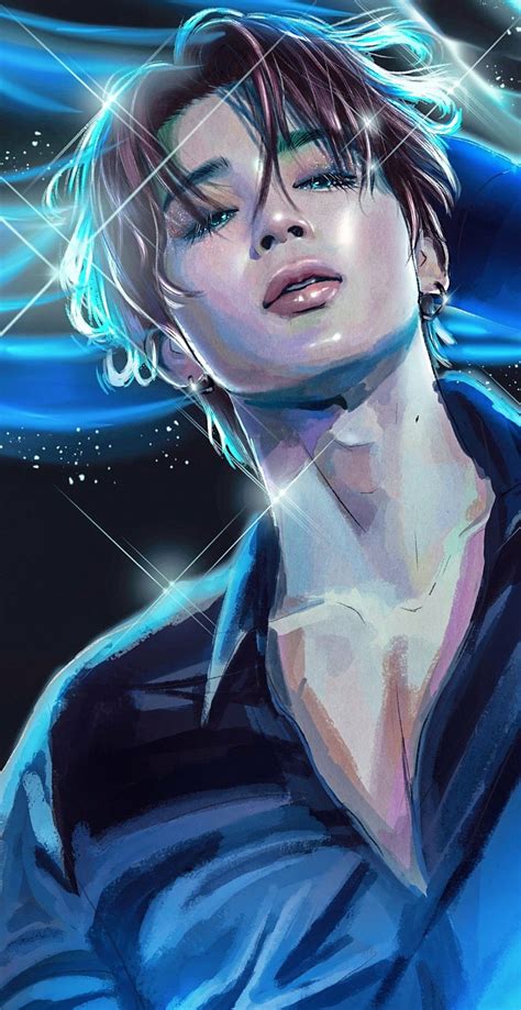 Kpop Fanart Bts Jimin かわいい Kpop ファンアート Pinterest Bts HD電話の壁紙 | Pxfuel