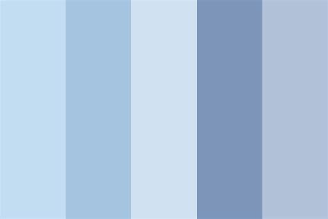 pastel blue 3 Color Palette