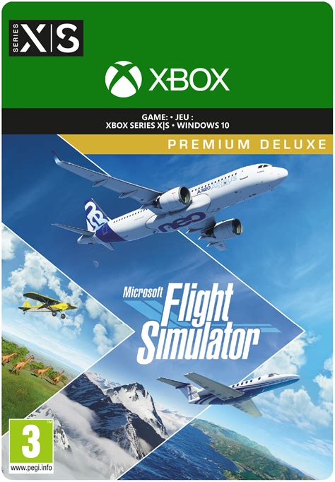 Microsoft Flight Simulator Prem.Deluxe Ed.- Xbox Series X/S/PC ...