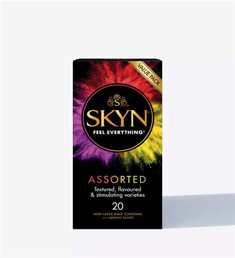 SKYN Assorted Condoms - 20 Pack | OZ Hair & Beauty