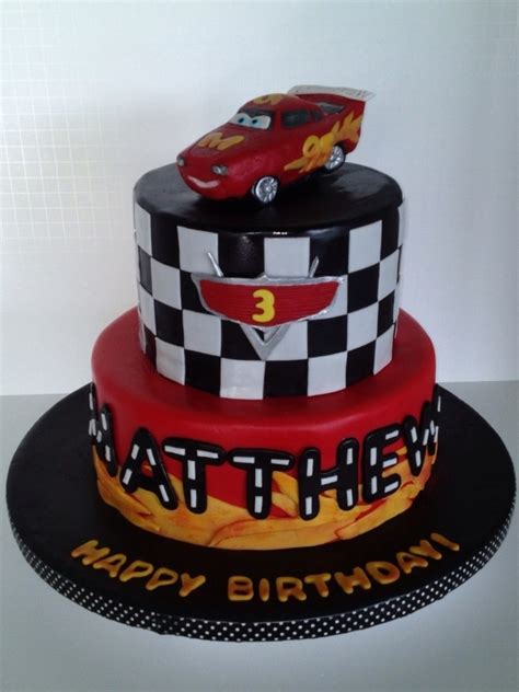 Lightning Mcqueen Birthday Cake - CakeCentral.com