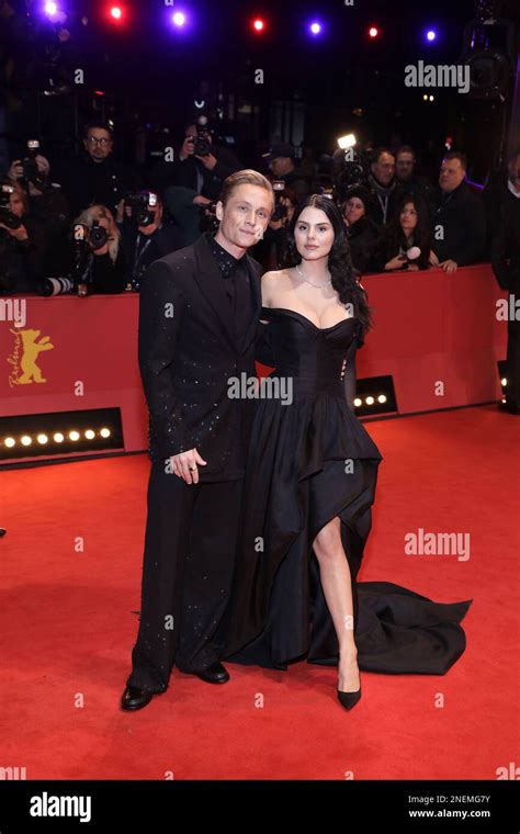 Matthias Schweighoefer and his girlfriend Ruby O. Fee attend the "She ...