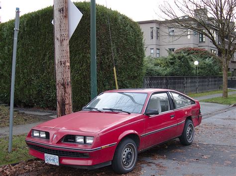 Old Parked Cars Vancouver: 1982 Pontiac J2000 | Pontiac, Subcompact ...