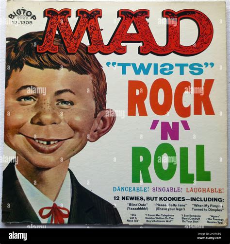 Mad Magazine 1962 Twists Rock N Roll 1960s Vintage Comedy Vinyl Lp ...