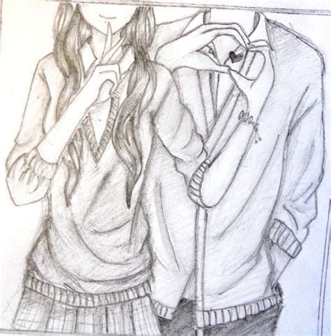 cute sketches of couples | Cute sketches, Couple drawings, Cute couple ...