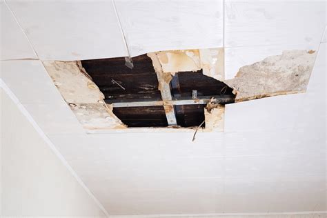 Ceiling Water Damage Repair Services - National Restoration Experts