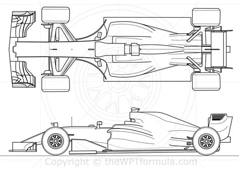 F1 Car Sketch at PaintingValley.com | Explore collection of F1 Car Sketch