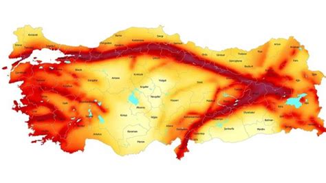 Where do the fault lines in Turkey pass? Türkiye Earthquake Risk Map ...