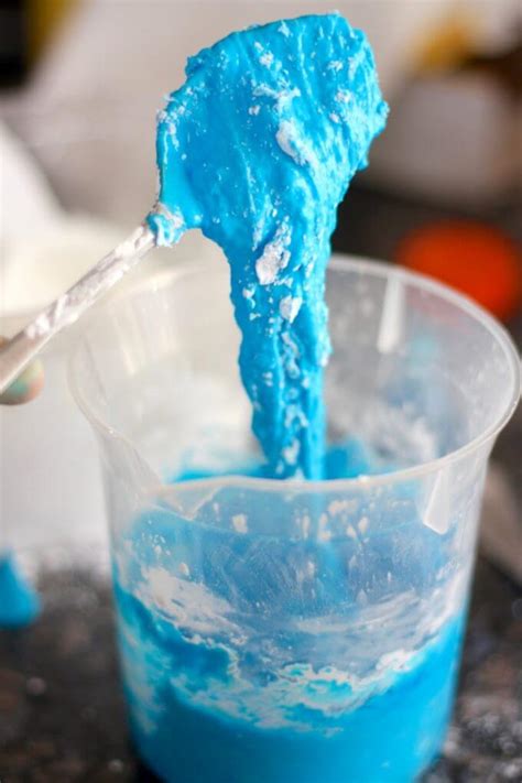 How To Make Cornstarch Slime - Little Bins for Little Hands