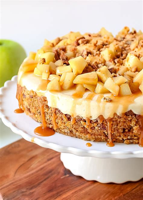 Caramel Apple Cheesecake - Glorious Treats