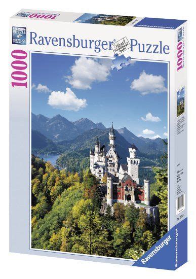 Neuschwanstein Castle 1000 Piece Puzzle | Neuschwanstein castle, Puzzle ...