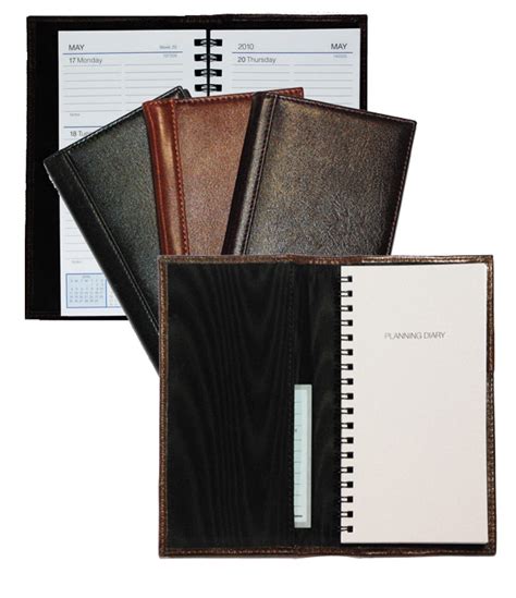 Glazed Italian Leather Weekly Planner, Weekly Planner Covers, Custom ...