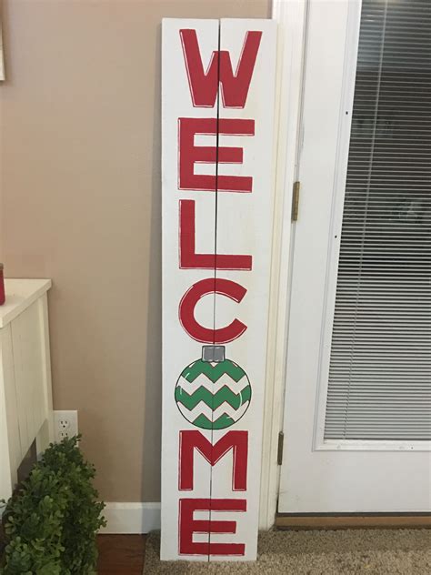 25++ Christmas welcome porch signs trends | This is Edit