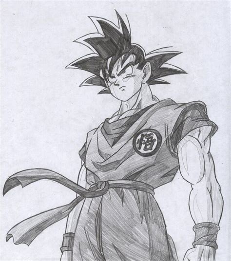 Goku drawing, Dragon ball painting, Dragon ball art