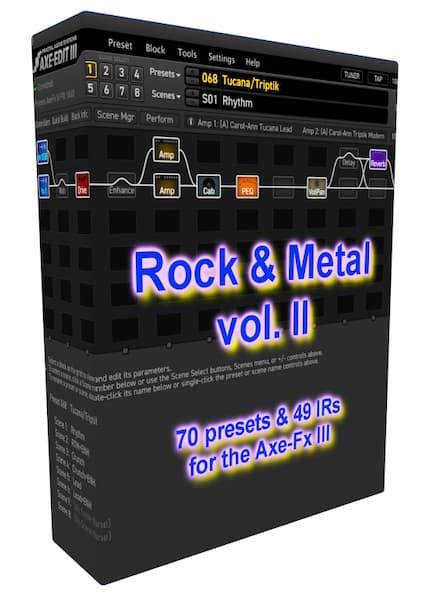 Axe-Fx III - Rock & Metal vol. 2 - Fremen Presets